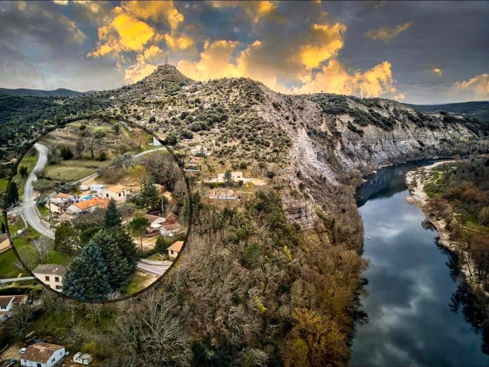 Hebergements Des Posas Sampzon Exteriör bild